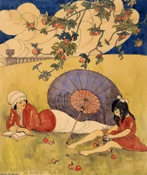 V sadu
