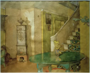 Interiér "Leveld" vchod