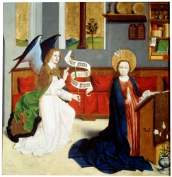 Zvěstování, c1470-c1480
