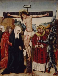Ukřižování, počátek 16. století.