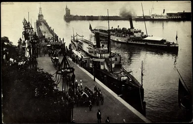 Foto Friedrich v Baden, Caimau n. Constance, Pohřeb