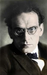 Portrét Otto Klemperera (1885-1973), německého dirigenta.