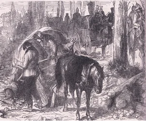 Rozpis Cassellových dějin války mezi Francií a Německem vydaný společností Cassell and Company Limited, kolem roku 1890 (litho)