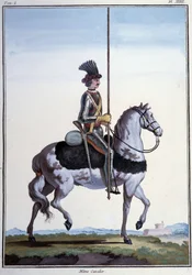 Cavalier - v „My Daydreams“ hraběte ze Saxe, ed. Desaint a Saillant, Paříž