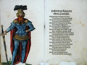 Eusterwon, král Horních Germánů, z díla 