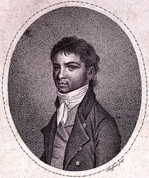 Louis van Beethoven (1712-73) rytý Scheffnerem (mezzotinta)