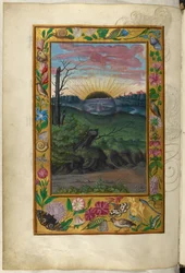 Paní Harley 3469, f.30v Temné slunce, páté pojednání, z 