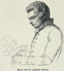 Portrét Wolfganga Amadea Mozarta (1756-1791)