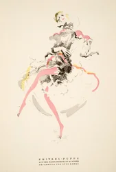 Pritzel - Puppe from House of Friedman & Weber, from Styl, pub.1922 (pochoir print)