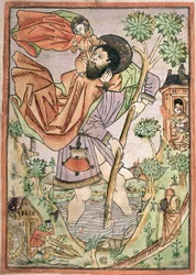Sv. Kryštof: Němec, kolem roku 1470