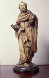Soška svatého, Dolní Porýní (alabastr)