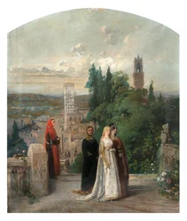 Dante a Beatrice.