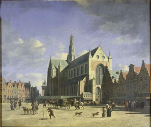 Groote Markt (Velký trh) Haarlem