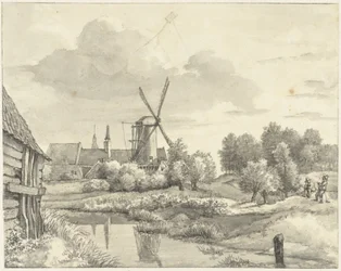 Dva chlapci s drakem ve Wal van Haarlem
