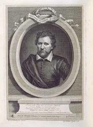 Ben Jonson (1573-1637), ryl George Vertue (1684-1756), 1730
