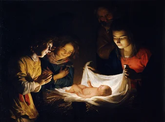 Klanění Jezulátku, kolem 1620