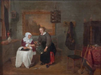 "Holandský interiér", 1640-1658