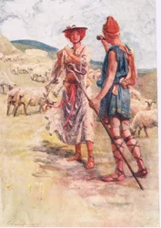 Calidore a Pastonella, Stories from the Faerie Queen vydal George Harrap and Company