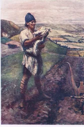 „V brázdě na poli tě našel oráč“, Příběhy královny víl vydal George Harrap and Company