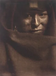 The Red Man od Gertrude Kasebier