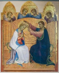 Korunování Panny Marie s anděly, kolem roku 1404