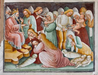 Herodes a masakr neviňátek, detail ze Života Ježíše