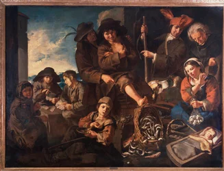 The Fish Merchants (olej na plátně
