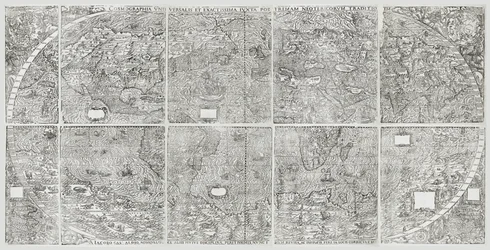 Univerzální mapa světa, Gastaldi, Giacomo