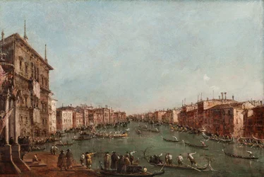 Regata na Canal Grande v Benátkách