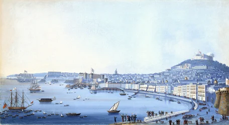 Příjezd kontraadmirála Horatia Nelsona (1758-1805) do Neapole (Itálie), 22. září.