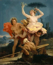 Apollo a Daphne, 1743-1745.