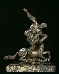 Hercules a Kentaur Eurytion (bronz)