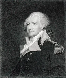 Thomas Mifflin (1744-1800) rytý Edwardem Wellmorem (fl. 1835) (rytina)