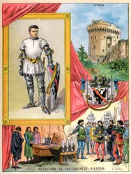 Bertrand du Guesclin, bretaňský rytíř, 1898