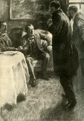 „Nejneobyčejnější a nejtragičtější aféra se stala během noci“, řekl vikář, 1910.
