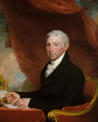 James Monroe, kolem 1820-22 (olej na plátně)
