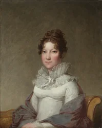 Mary Campbell Stuartová, asi 1815 (olej na dřevě)