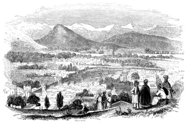 Pohled na Obscene, 1847
