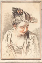 Hlava mladé ženy, 1773.