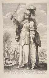 Deborah, 1647. Tvůrci: Gilles Rousselet, Abraham Bosse.