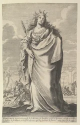 Marianne, 1647. Tvůrci: Gilles Rousselet, Abraham Bosse.