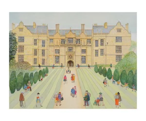 Montacute House (wc na papíře)