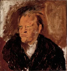 Portrét básníka Giuseppe Ungarettiho (1888-1970) Malba