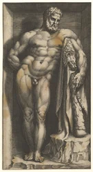 Farnese Hercules, pozdní 1570.