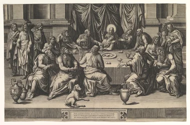 Poslední večeře, 1551.