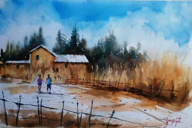 venkovská krajina 15