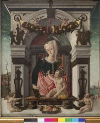 Madona s dítětem, 1456-60