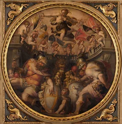 Alegorie čtvrtí Santo Spirito a Santa Croce, 1563-1565