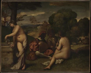 Pastorální koncert, kolem roku 1510