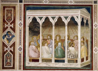 Letnice, Detail ze života a utrpení Krista, Giotto